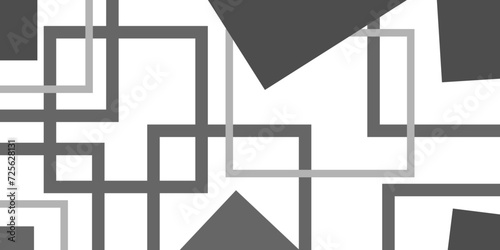 Abstract background with lines White background with diamond and triangle shapes layered in modern abstract pattern design Space design concept Suit for business, corporate, institution presentation. 
