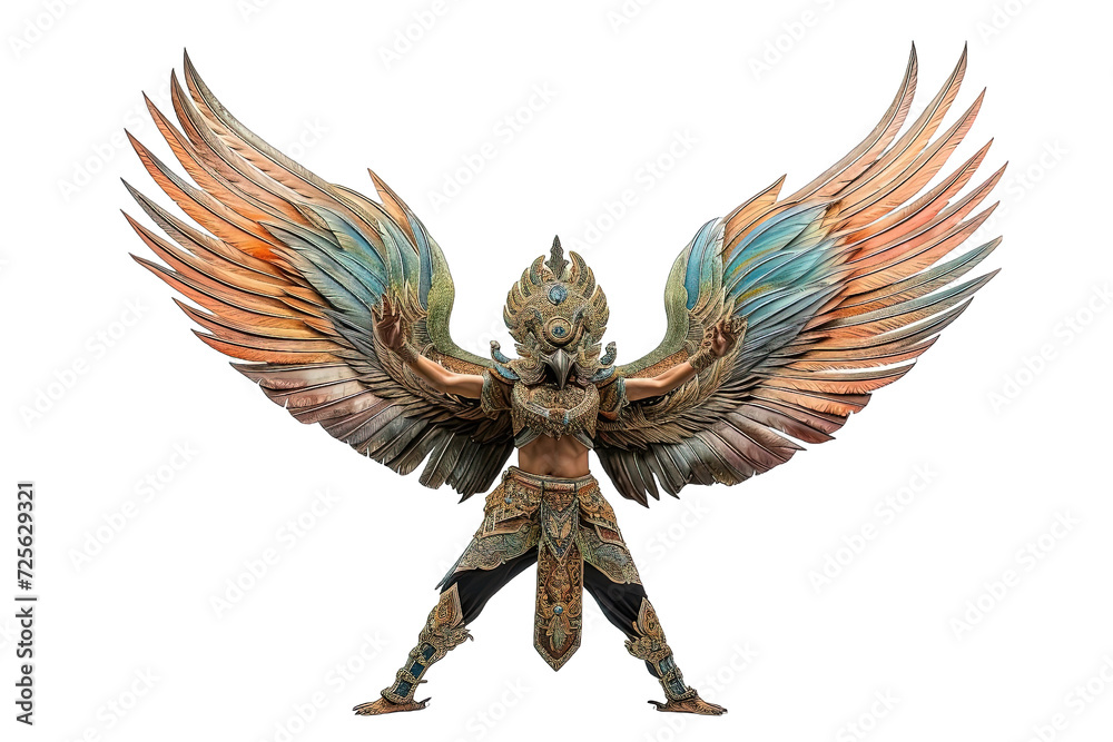 Obraz premium Garuda Full Body with Wings