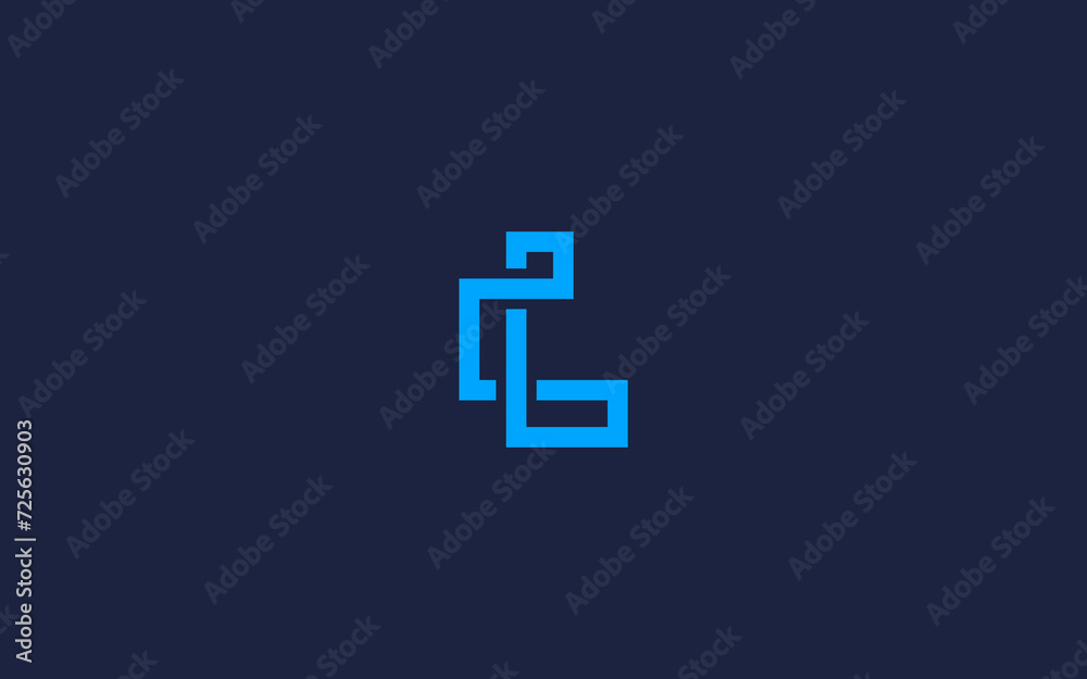 Fototapeta premium letter l logo icon design vector design template inspiration