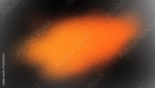 black orange spot   a normal simple grainy noise grungy empty space or spray texture   a rough abstract retro vibe shine bright light and glow background template color gradient