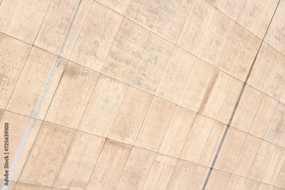 Concrete cladding of Hoover Dam