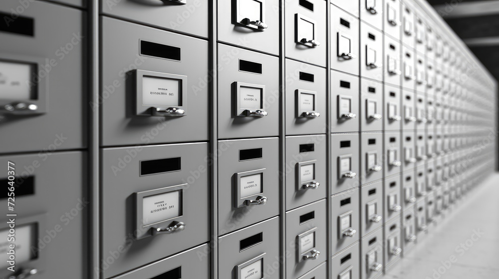 Filing cabinet for storing document archives Filing cabinet for storing document archives