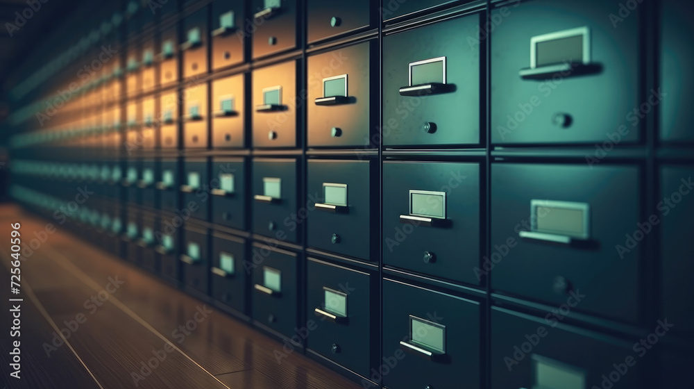 Filing cabinet for storing document archives Filing cabinet for storing document archives