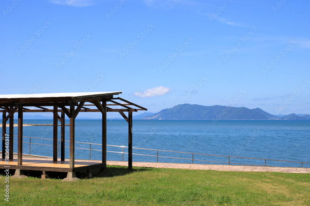 海水浴場のビーチハウス