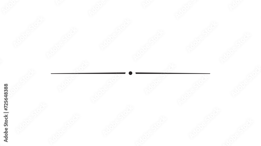 Horizontal lines. Marker hand-drawn line border and scribble design elements. Lines hand drawn paint brush stroke. Vector isolated on black straight line