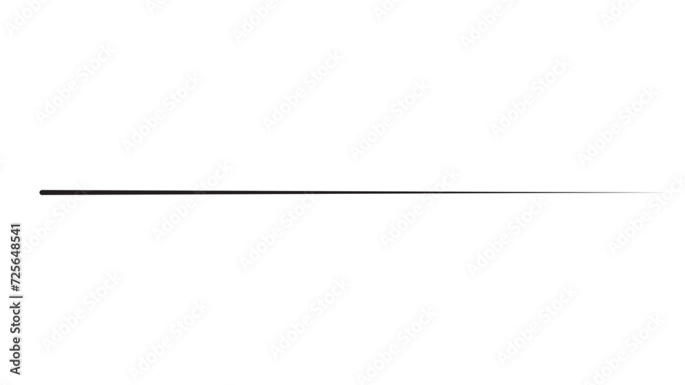 Black straight line . Lines, borders, underline pencil strokes, drawing dividers for design. Black straight line . Lines, borders, underline pencil strokes, drawing dividers for design.