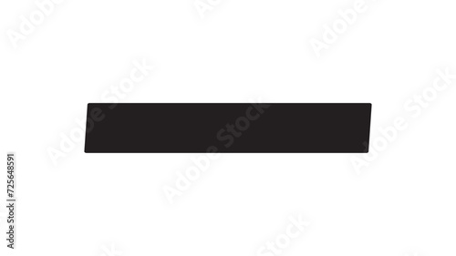 Black straight line . Lines, borders, underline pencil strokes, drawing dividers for design. 