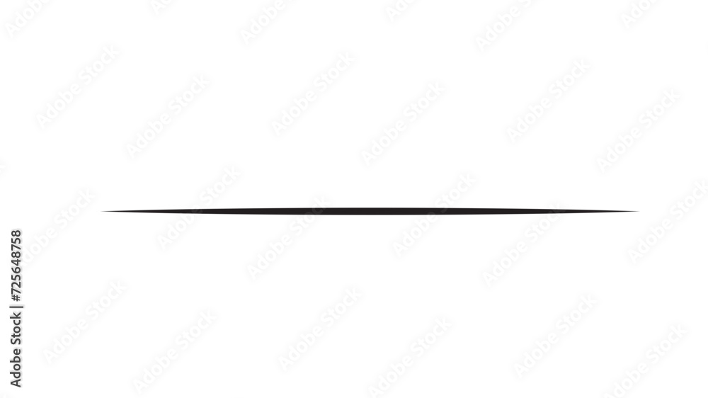Black straight line . Lines, borders, underline pencil strokes, drawing dividers for design. Black straight line . Lines, borders, underline pencil strokes, drawing dividers for design.