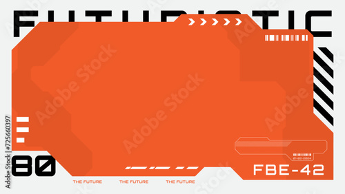 abstract futuristic background with cyberpunk style design