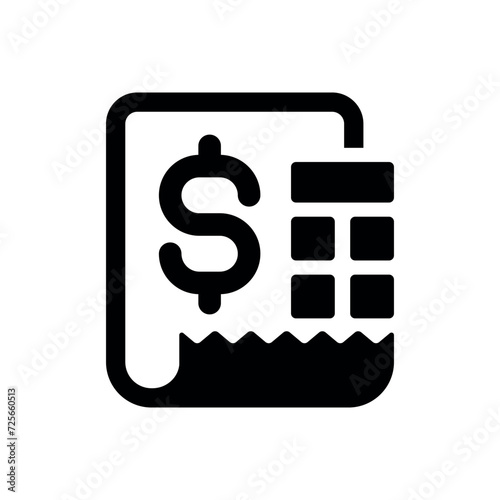 bill payment icon vector illustration