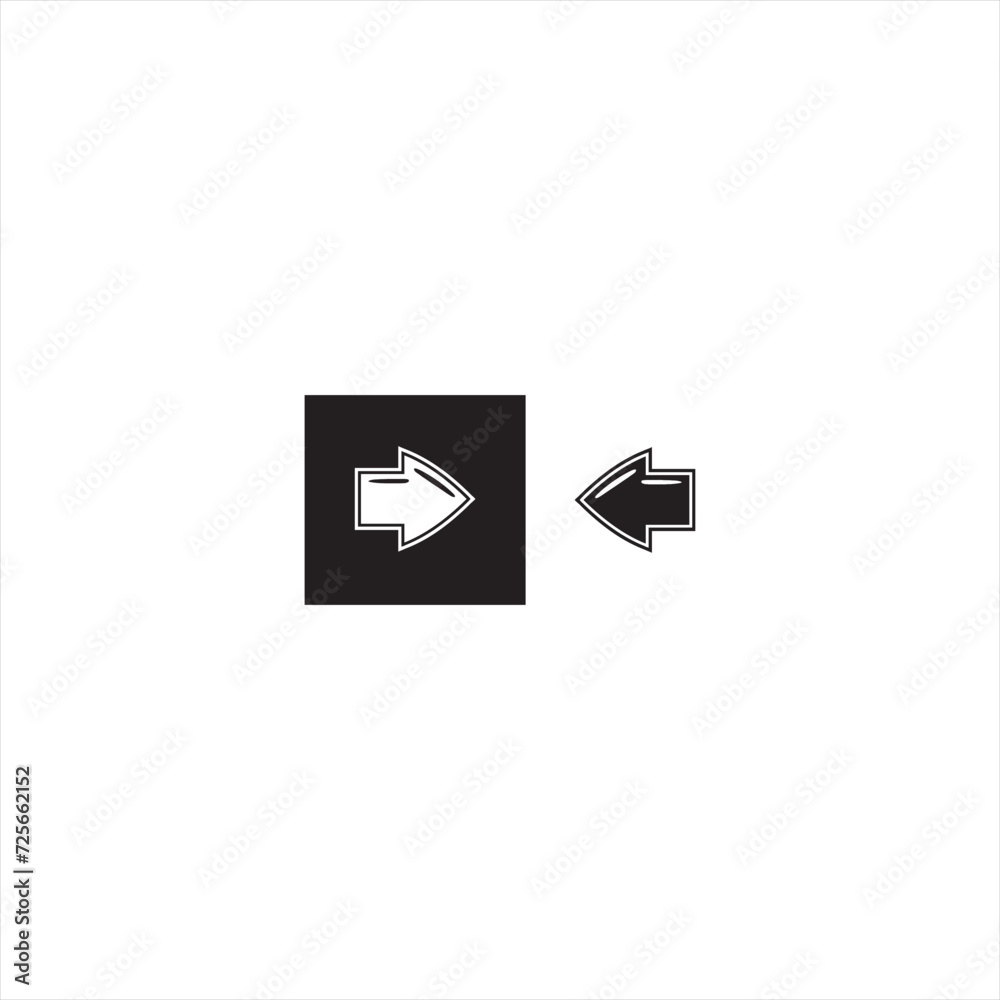 Illustration vector graphic of arrow icon Illustration vector graphic of arrow icon