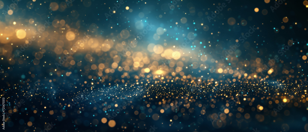 Obraz premium bokeh lights abstract background blur.