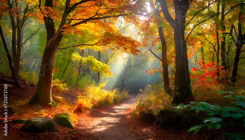 Enchanted Forest in Autumn