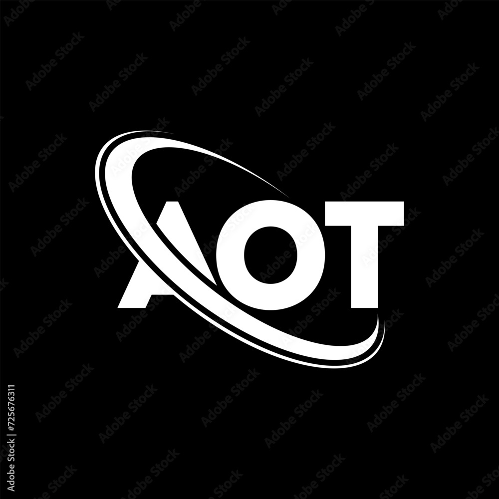 AOT logo. AOT letter. AOT letter logo design. Initials AOT logo linked with circle and uppercase monogram logo. AOT typography for technology, business and real estate brand. AOT logo. AOT letter. AOT letter logo design. Initials AOT logo linked with circle and uppercase monogram logo. AOT typography for technology, business and real estate brand.