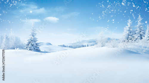 sunny day in winter, wonderful relaxing wallpaper © Sternfahrer