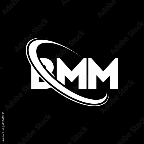 BMM logo. BMM letter. BMM letter logo design. Initials BMM logo linked with circle and uppercase monogram logo. BMM typography for technology, business and real estate brand.