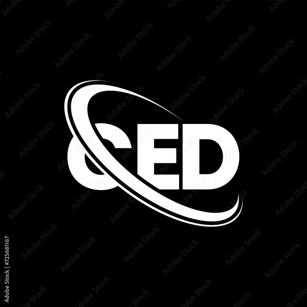 CED logo. CED letter. CED letter logo design. Initials CED logo linked with circle and uppercase monogram logo. CED typography for technology, business and real estate brand. CED logo. CED letter. CED letter logo design. Initials CED logo linked with circle and uppercase monogram logo. CED typography for technology, business and real estate brand.