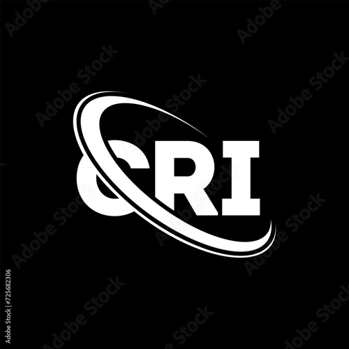 CRI logo. CRI letter. CRI letter logo design. Initials CRI logo linked with circle and uppercase monogram logo. CRI typography for technology, business and real estate brand.