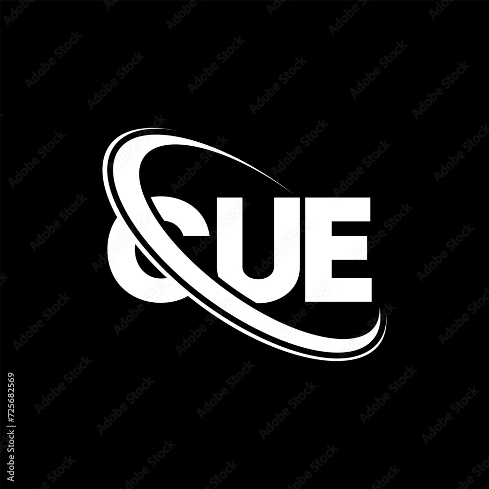 CUE logo. CUE letter. CUE letter logo design. Initials CUE logo linked with circle and uppercase monogram logo. CUE typography for technology, business and real estate brand. CUE logo. CUE letter. CUE letter logo design. Initials CUE logo linked with circle and uppercase monogram logo. CUE typography for technology, business and real estate brand.
