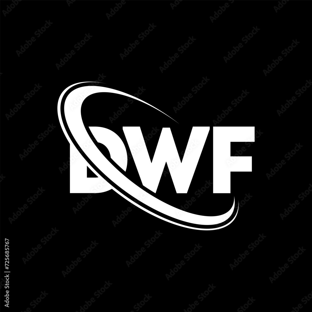 DWF logo. DWF letter. DWF letter logo design. Initials DWF logo linked with circle and uppercase monogram logo. DWF typography for technology, business and real estate brand. DWF logo. DWF letter. DWF letter logo design. Initials DWF logo linked with circle and uppercase monogram logo. DWF typography for technology, business and real estate brand.