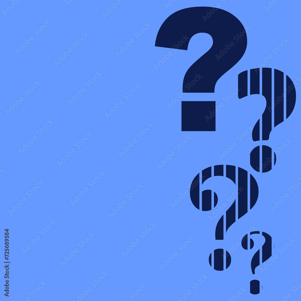 Attractive logo, background, illustration, question mark icon Attractive logo, background, illustration, question mark icon