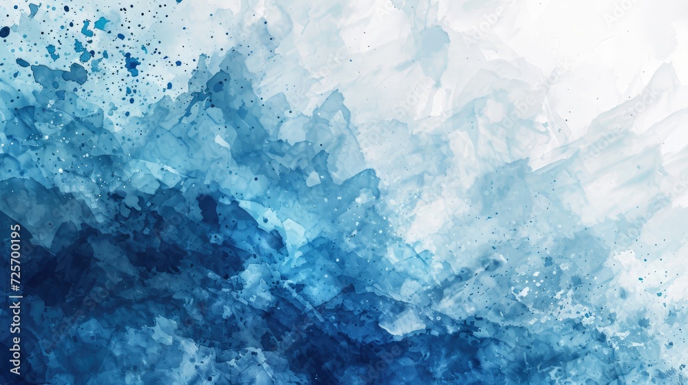 Artistic waves in blue Artistic waves in blue