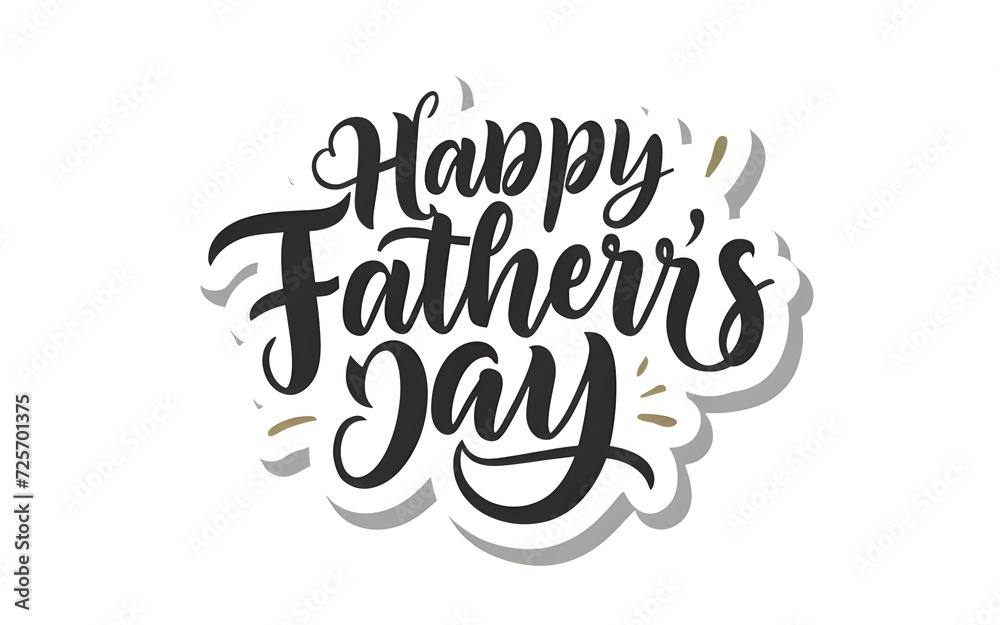 Father's Day sticker design Father's Day sticker design