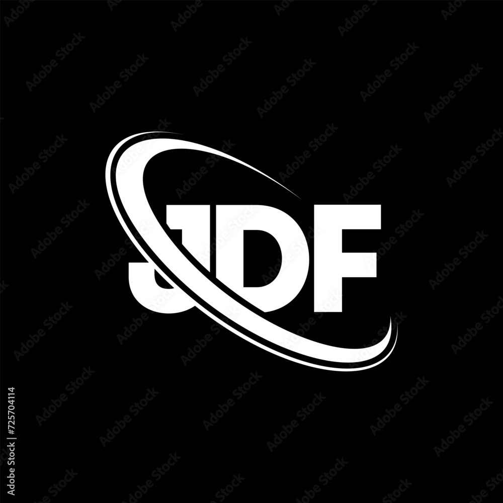 JDF logo. JDF letter. JDF letter logo design. Initials JDF logo linked with circle and uppercase monogram logo. JDF typography for technology, business and real estate brand. JDF logo. JDF letter. JDF letter logo design. Initials JDF logo linked with circle and uppercase monogram logo. JDF typography for technology, business and real estate brand.