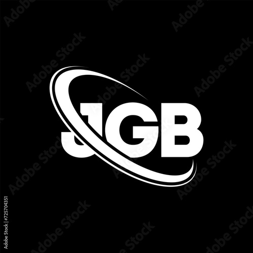JGB logo. JGB letter. JGB letter logo design. Initials JGB logo linked with circle and uppercase monogram logo. JGB typography for technology, business and real estate brand.