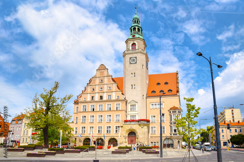 New Town Hall in Olsztyn, seat of the Olsztyn authorities since 1915, Warmian-Masurian Voivodeship, Poland.