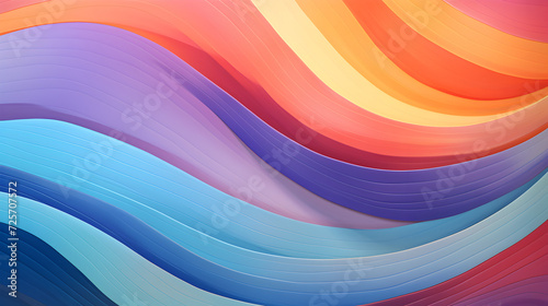 A colorful wave background with a rainbow background,, Abstract colored bright background