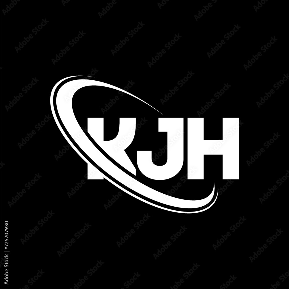KJH logo. KJH letter. KJH letter logo design. Initials KJH logo linked with circle and uppercase monogram logo. KJH typography for technology, business and real estate brand. KJH logo. KJH letter. KJH letter logo design. Initials KJH logo linked with circle and uppercase monogram logo. KJH typography for technology, business and real estate brand.