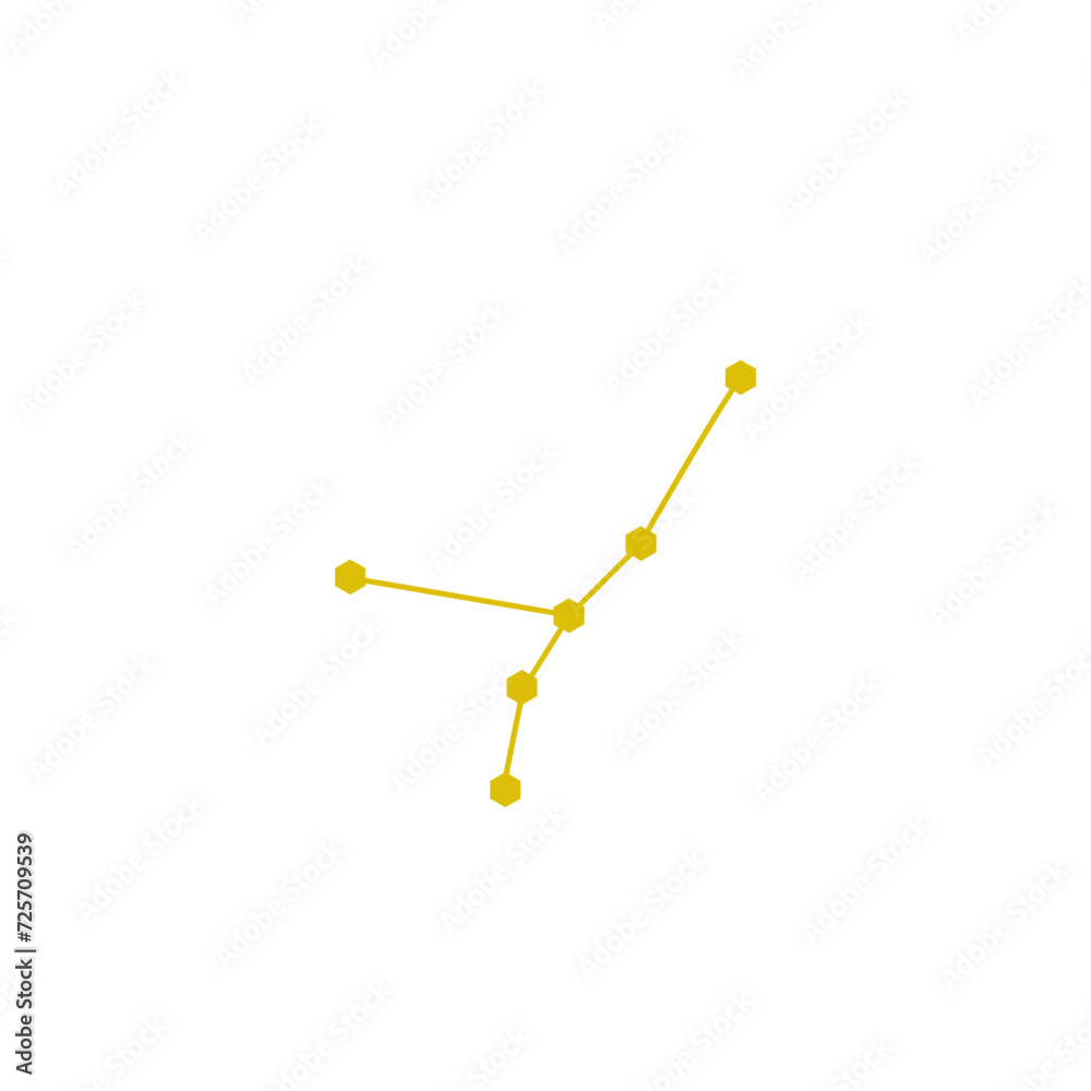 Vector illustration of zodiac sign design Vector illustration of zodiac sign design