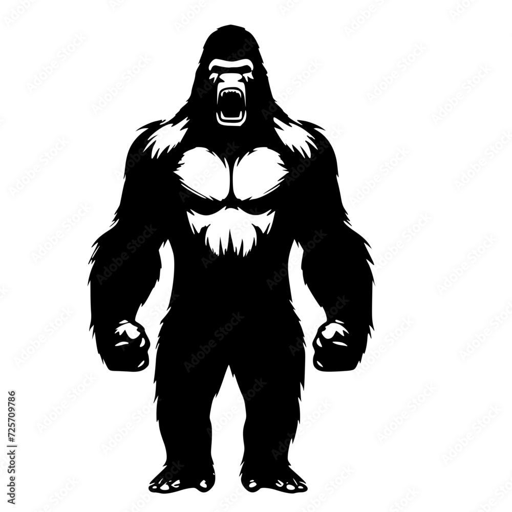 gorilla, gorilla scene, king kong, angry gorilla, gorilla head, gorilla ...