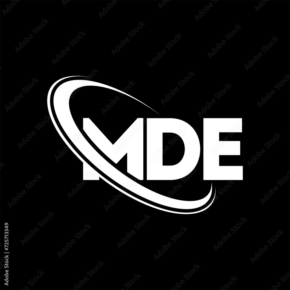 MDE logo. MDE letter. MDE letter logo design. Initials MDE logo linked with circle and uppercase monogram logo. MDE typography for technology, business and real estate brand. MDE logo. MDE letter. MDE letter logo design. Initials MDE logo linked with circle and uppercase monogram logo. MDE typography for technology, business and real estate brand.