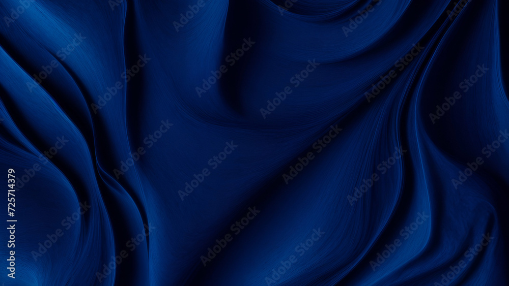 Obraz premium blue satin background