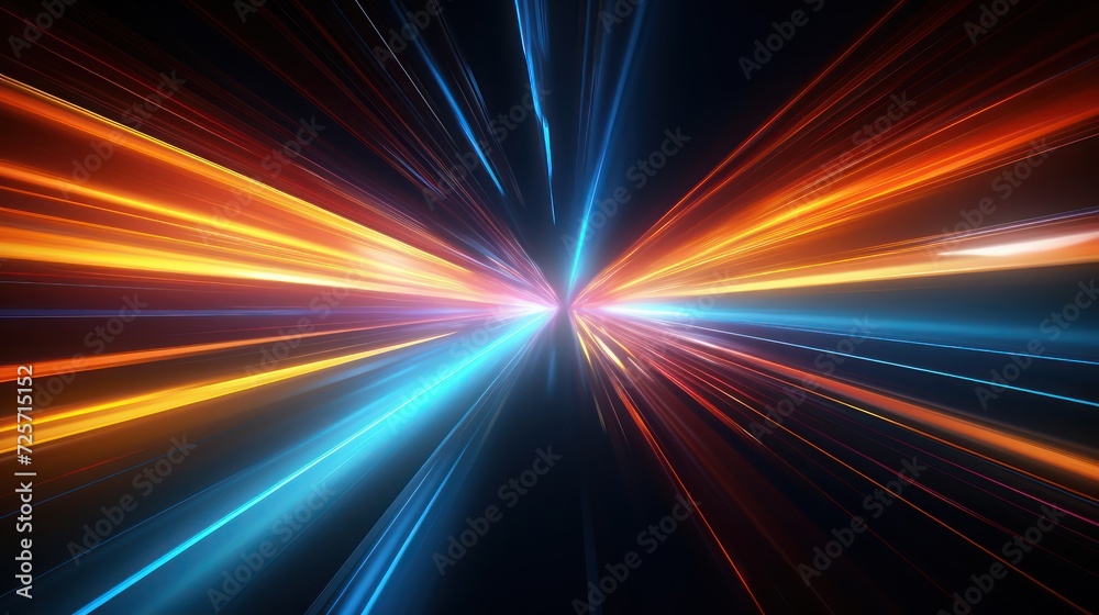 Abstract futuristic neon background, Ultraviolet spectrum. Cyber space. Futuristic wallpaper with isolated. Generative AI Abstract futuristic neon background, Ultraviolet spectrum. Cyber space. Futuristic wallpaper with isolated. Generative AI