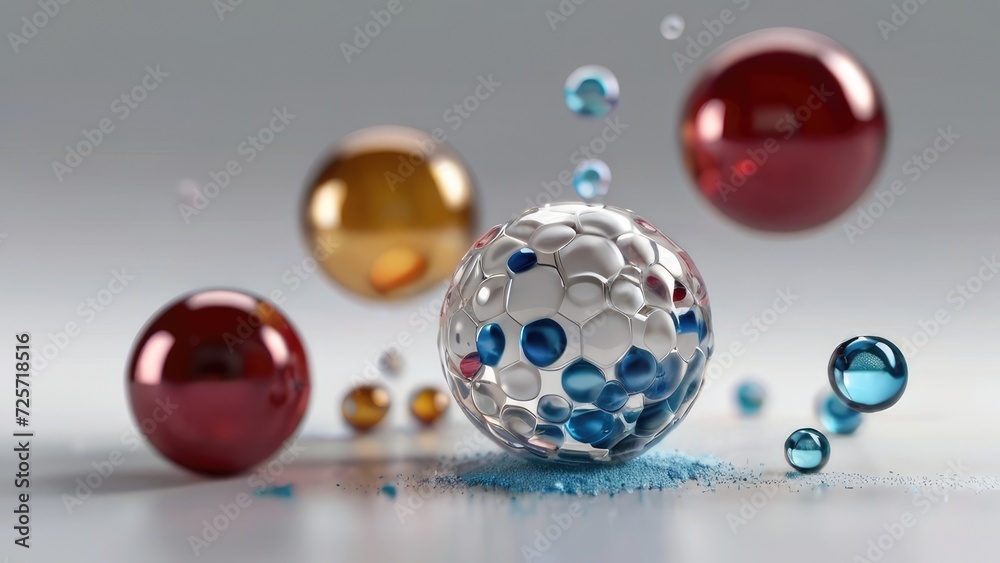 Cosmetic Wonder: Skin Cell Repair in Mesmerizing 3D Detail Cosmetic Wonder: Skin Cell Repair in Mesmerizing 3D Detail