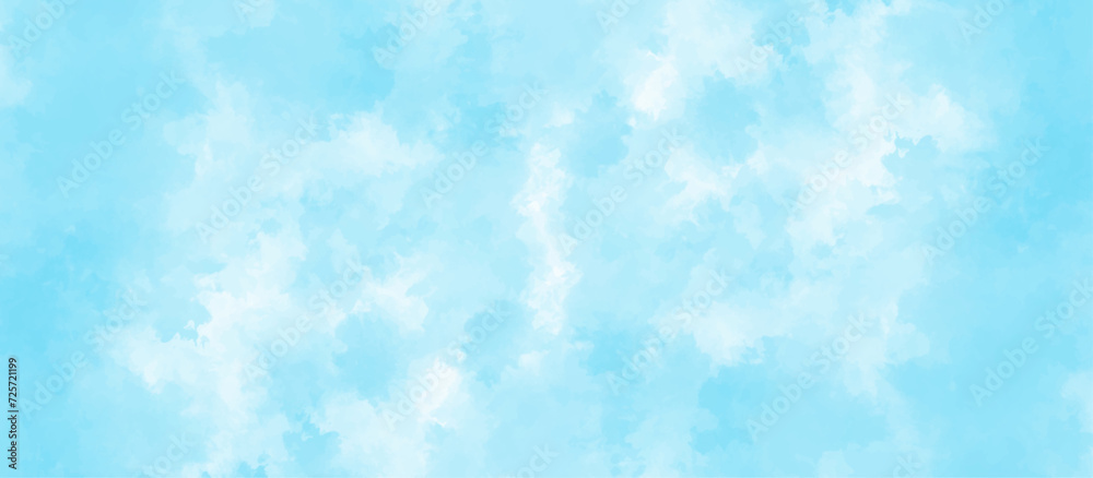 blue sky with cloud .Beautiful blue sky with white clouds .bright cloud cover in the sun calm clear winter air background .gradient light white background.