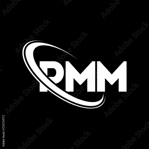 PMM logo. PMM letter. PMM letter logo design. Initials PMM logo linked with circle and uppercase monogram logo. PMM typography for technology, business and real estate brand.