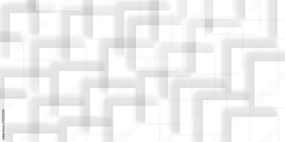 : Abstract white line with square shape shadow background. vector illustration, White Business Style . Vector Abstract Elegant white and grey Background. Abstract white Pattern.