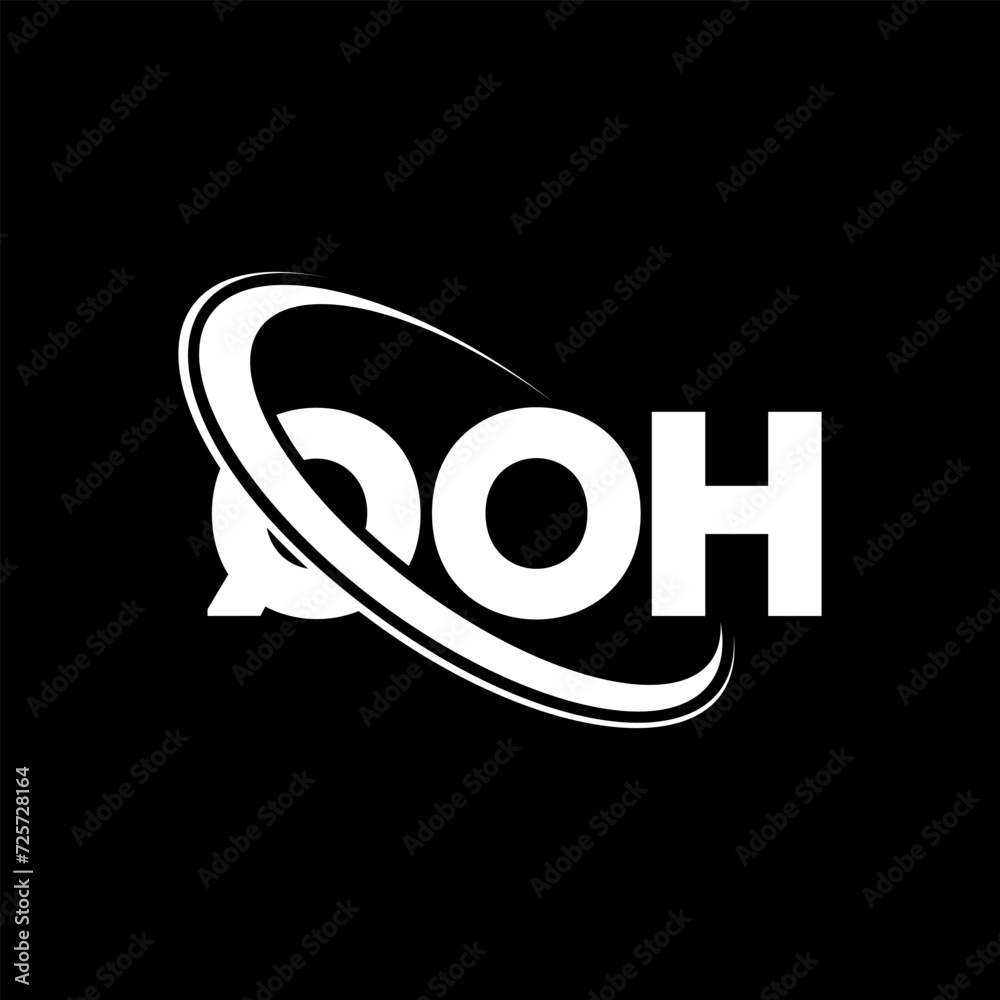 QOH logo. QOH letter. QOH letter logo design. Initials QOH logo linked with circle and uppercase monogram logo. QOH typography for technology, business and real estate brand. QOH logo. QOH letter. QOH letter logo design. Initials QOH logo linked with circle and uppercase monogram logo. QOH typography for technology, business and real estate brand.