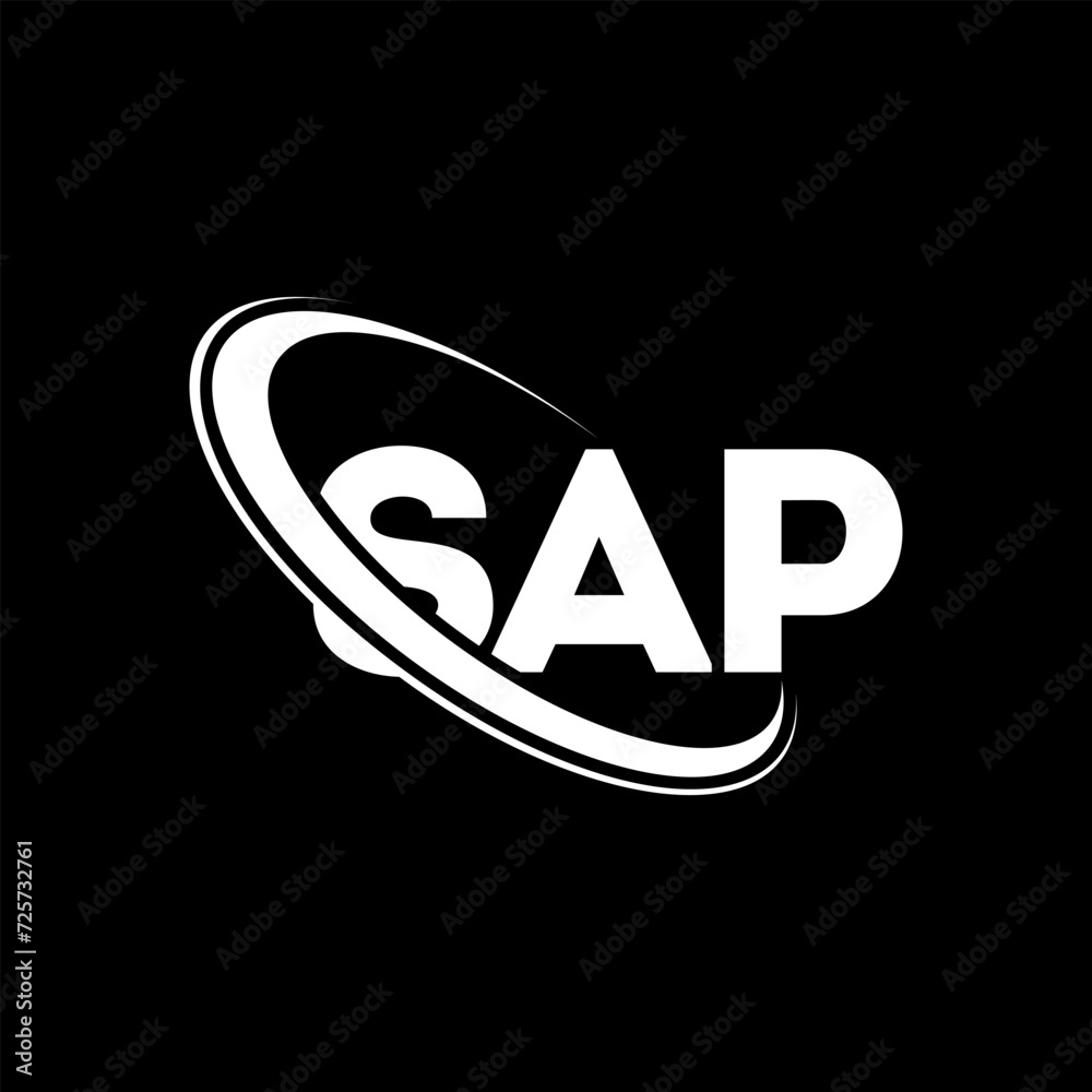 SAP logo. SAP letter. SAP letter logo design. Intitials SAP logo linked with circle and uppercase monogram logo. SAP typography for technology, business and real estate brand. SAP logo. SAP letter. SAP letter logo design. Intitials SAP logo linked with circle and uppercase monogram logo. SAP typography for technology, business and real estate brand.