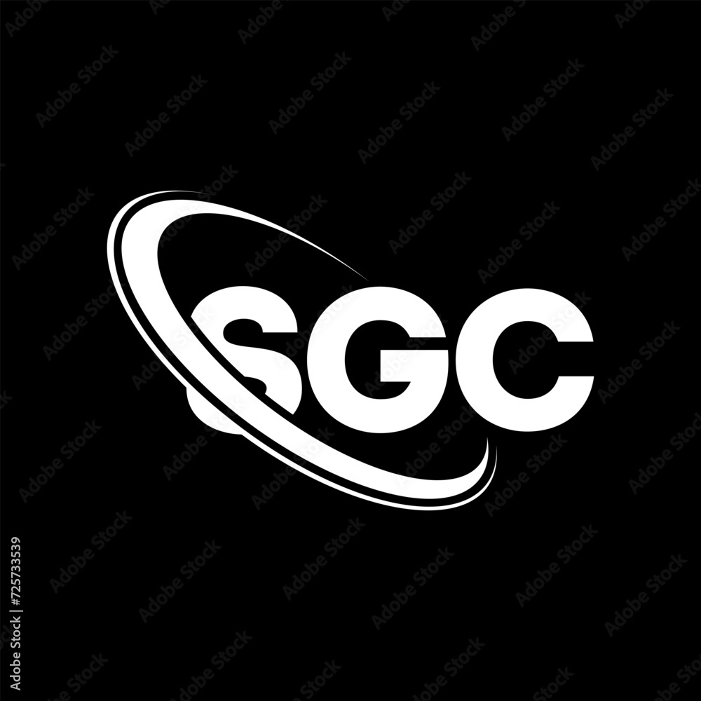 SGC logo. SGC letter. SGC letter logo design. Initials SGC logo linked with circle and uppercase monogram logo. SGC typography for technology, business and real estate brand.