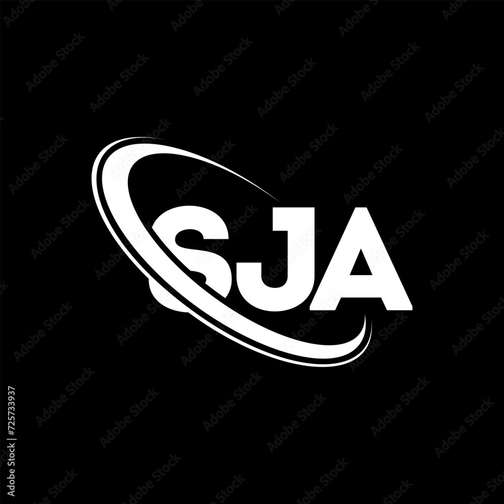 SJA logo. SJA letter. SJA letter logo design. Initials SJA logo linked with circle and uppercase monogram logo. SJA typography for technology, business and real estate brand. SJA logo. SJA letter. SJA letter logo design. Initials SJA logo linked with circle and uppercase monogram logo. SJA typography for technology, business and real estate brand.