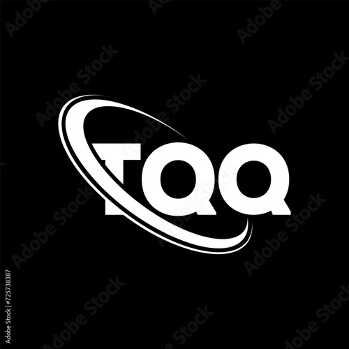 TQQ logo. TQQ letter. TQQ letter logo design. Initials TQQ logo linked with circle and uppercase monogram logo. TQQ typography for technology, business and real estate brand.