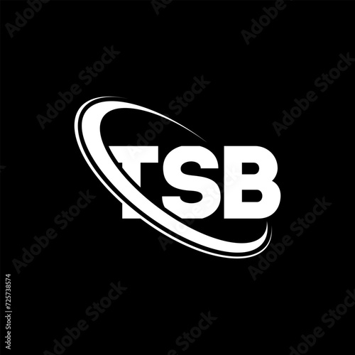 TSB logo. TSB letter. TSB letter logo design. Initials TSB logo linked with circle and uppercase monogram logo. TSB typography for technology, business and real estate brand.