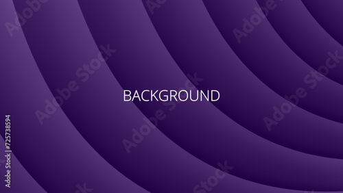 Dark purple abstract background with 3d texture, wavy lines and gradient transition, dynamic shape