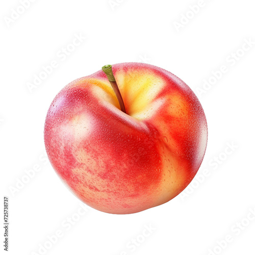Wallpaper Mural red apple isolated on white Torontodigital.ca