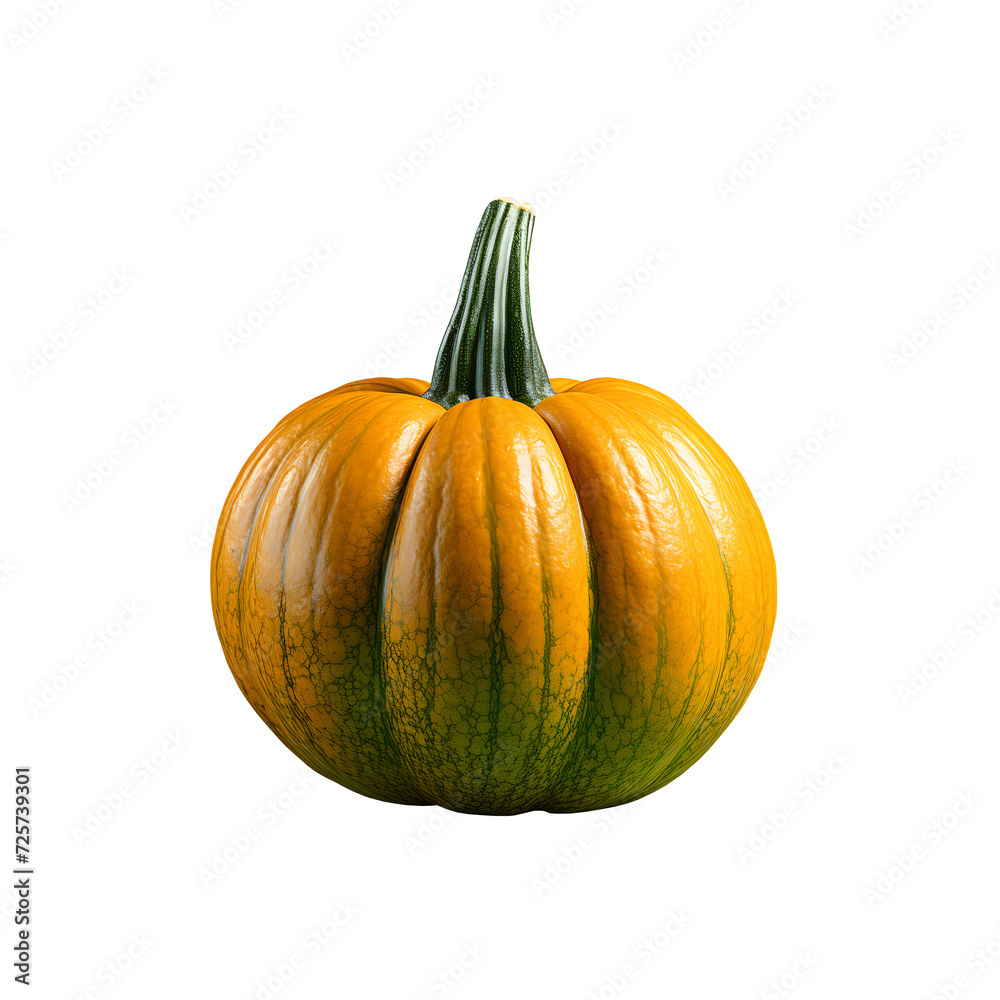 Pumpkin on transparent background